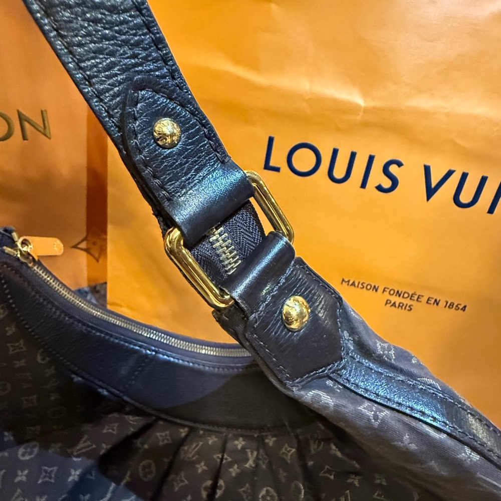 Louis Vuitton Monogram Idylle Rhapsodie Hobo shoulder bag in the "Encre" color - Picture 7 of 12